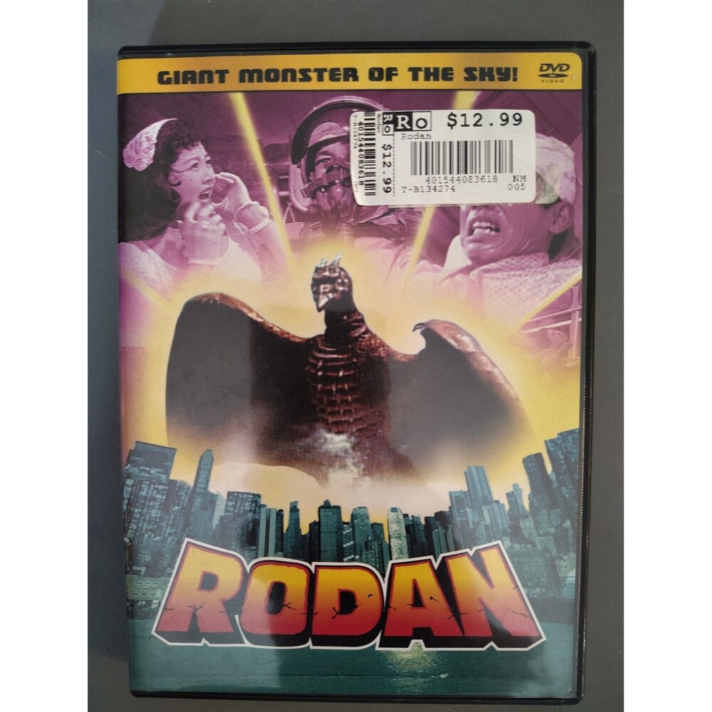 Rodan (DVD, 2002) Giant Monster of the Sky 1956 Japanese Sci-Fi/Horror